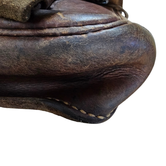 WW2 Vintage 1939 Military Leather Cavalry Messenger Shoulder Briefcase B… - Picture 2 of 13